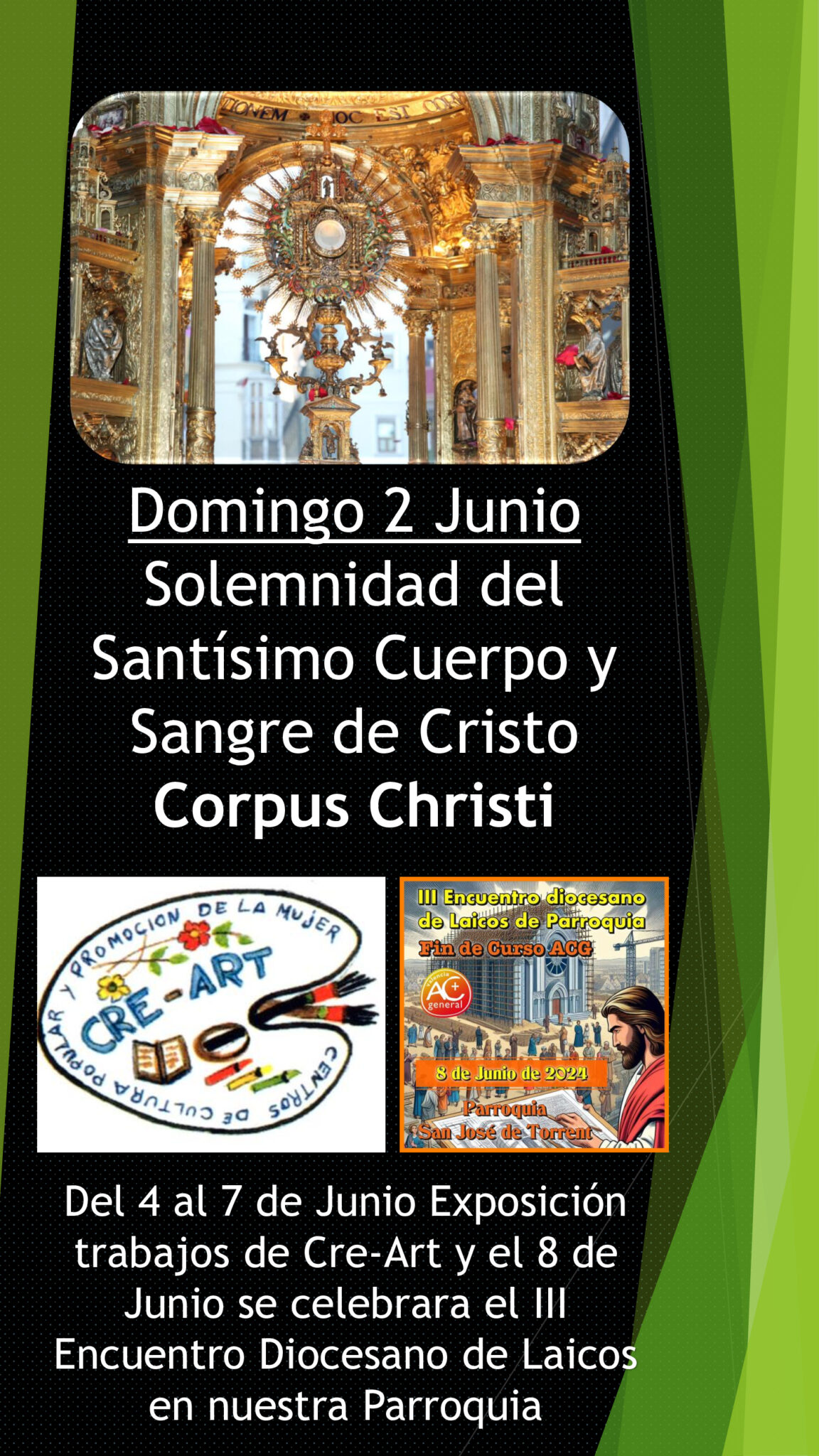 Solemnidad del Santísimo Cuerpo y Sangre de Cristo – Corpus Christi ...